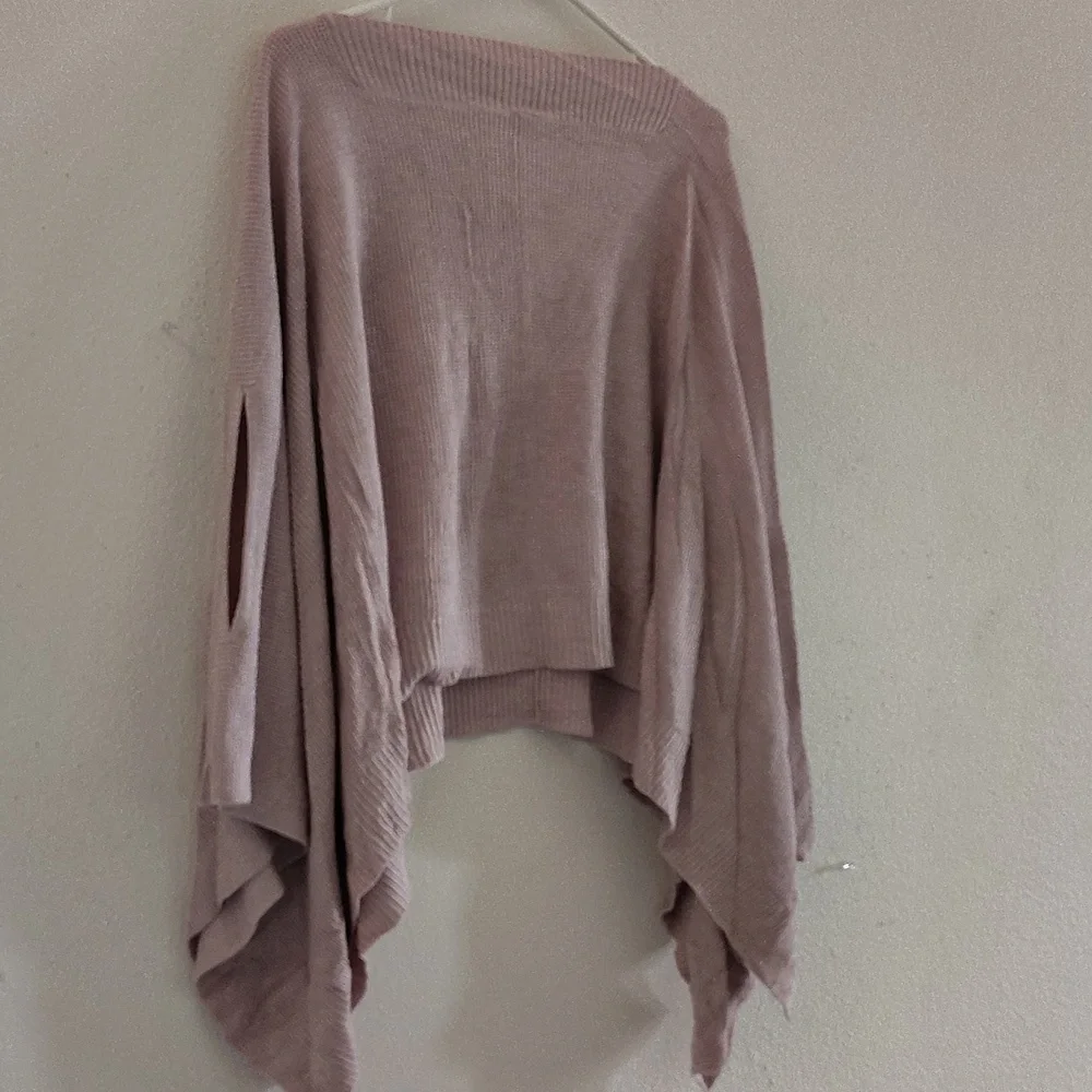 lululemon athletica Mauve Poncho Sweater Size Os - Picture 6 of 7